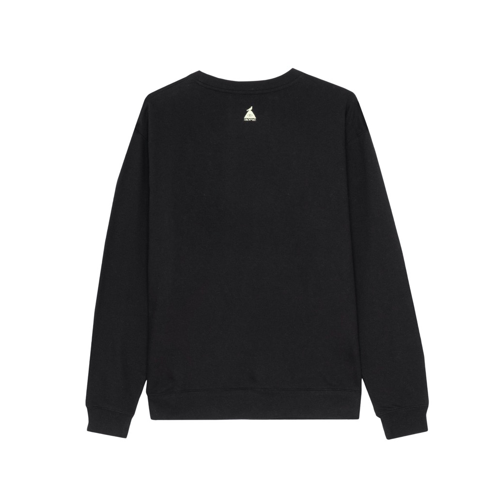Poler Pigeon Rainbow Pullover - black XXL