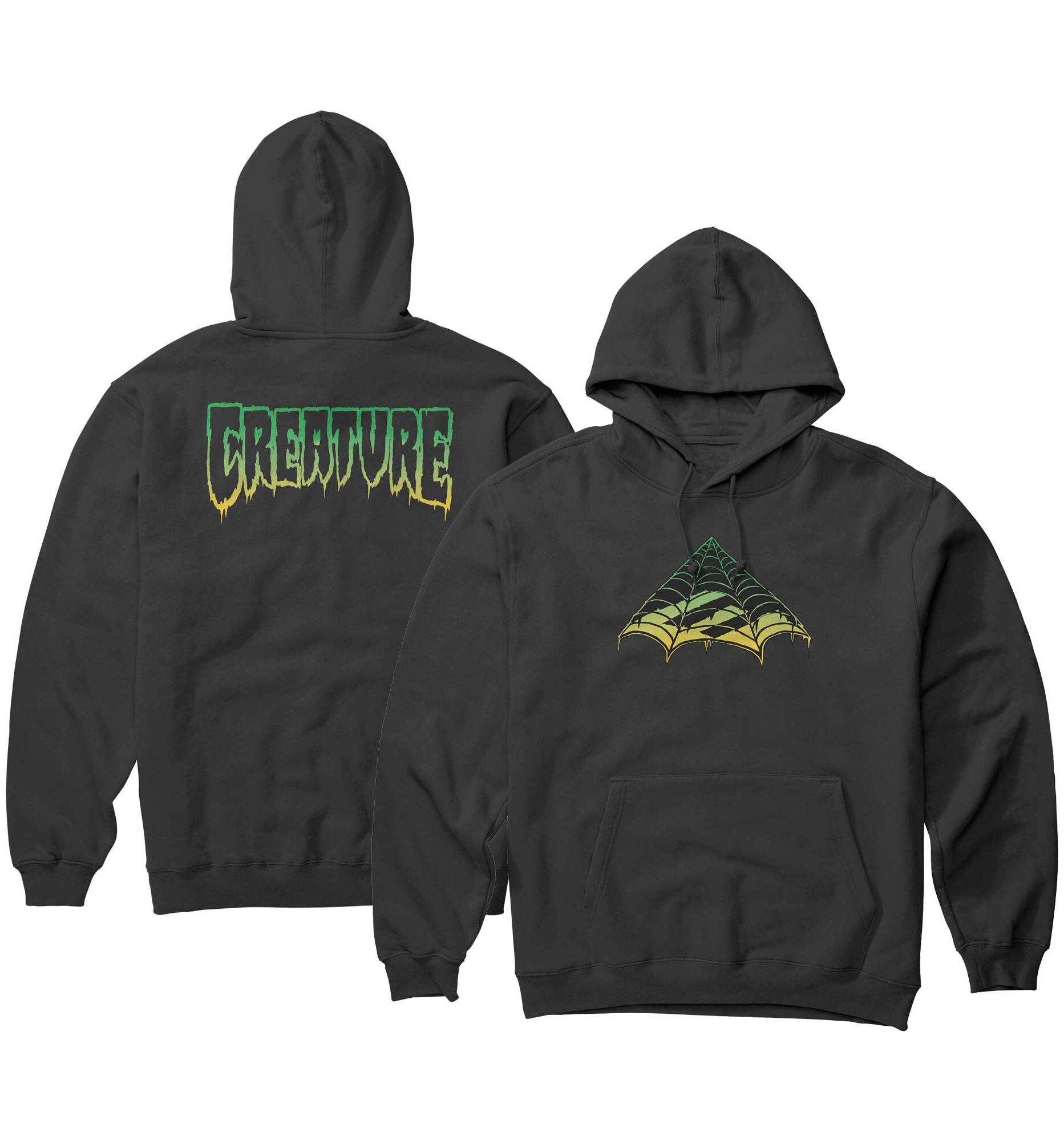 EMERICA Sweat CREATURE HOODIE, black XXL