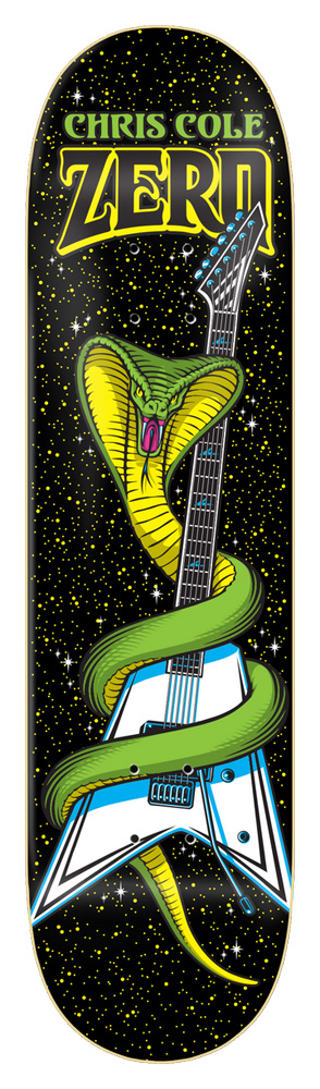 Zero Skateboard Deck Cole Stardust 8,25