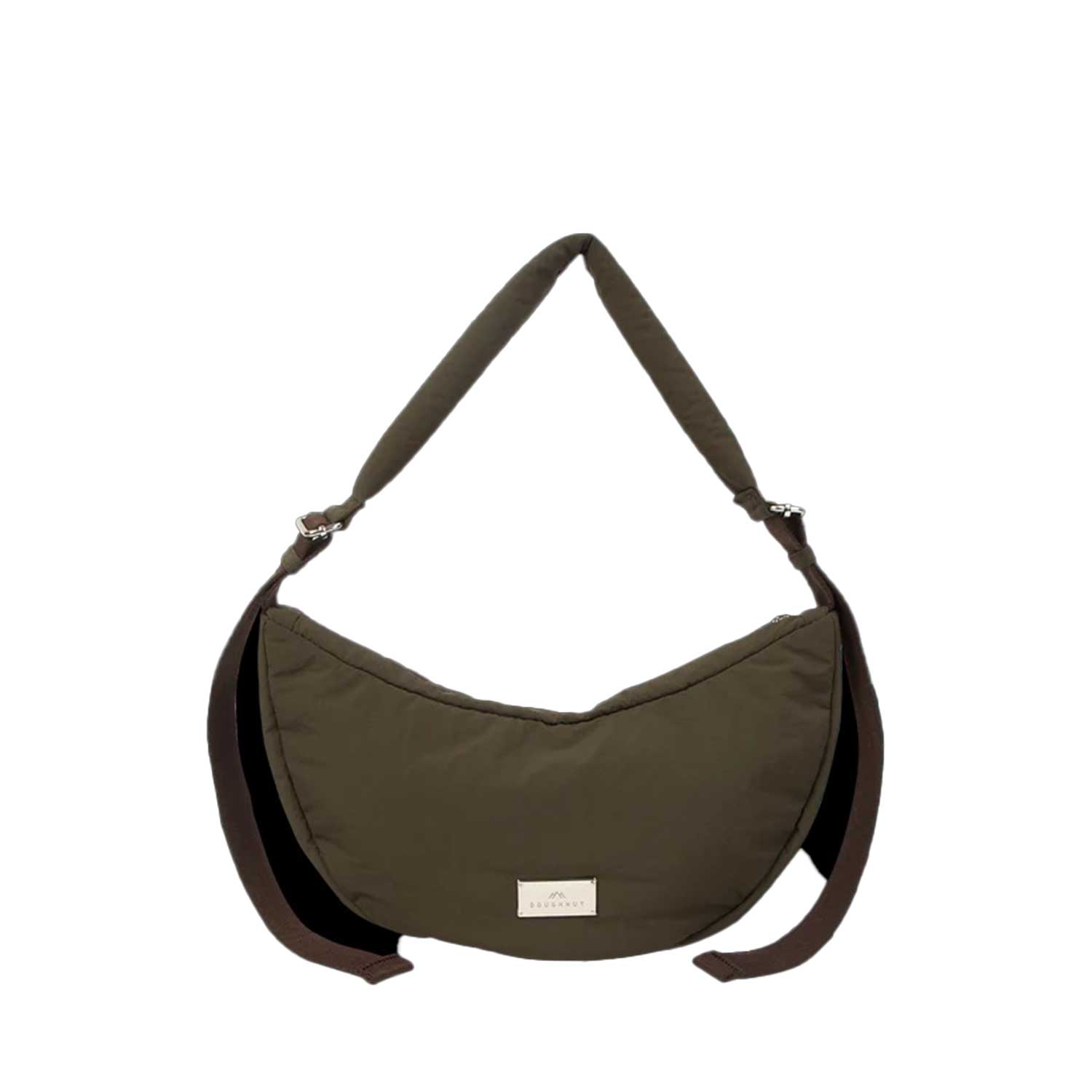 Doughnut Eclair Softies Crossbody Bag - olive