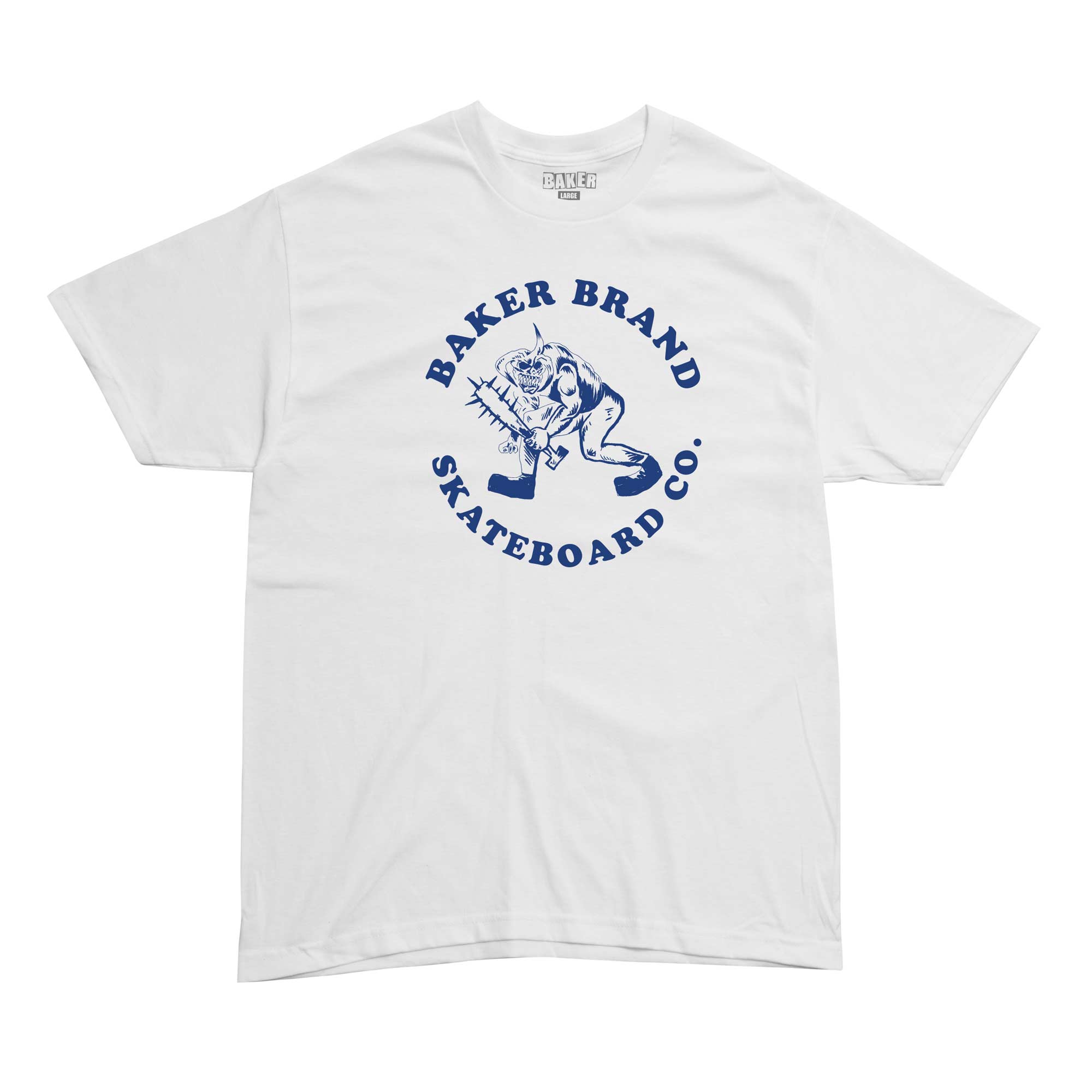 BAKER T-Shirt SLUGGER blanc