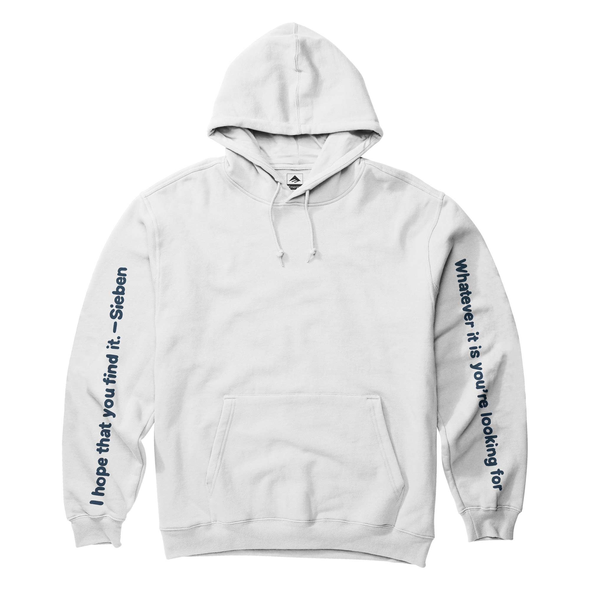 EMERICA Sweat SIEBEN HOODIE white