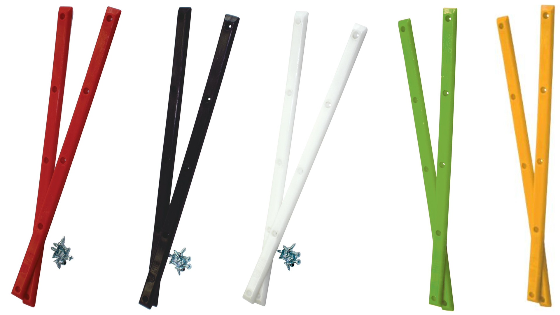 Pig Skateboard Rails white