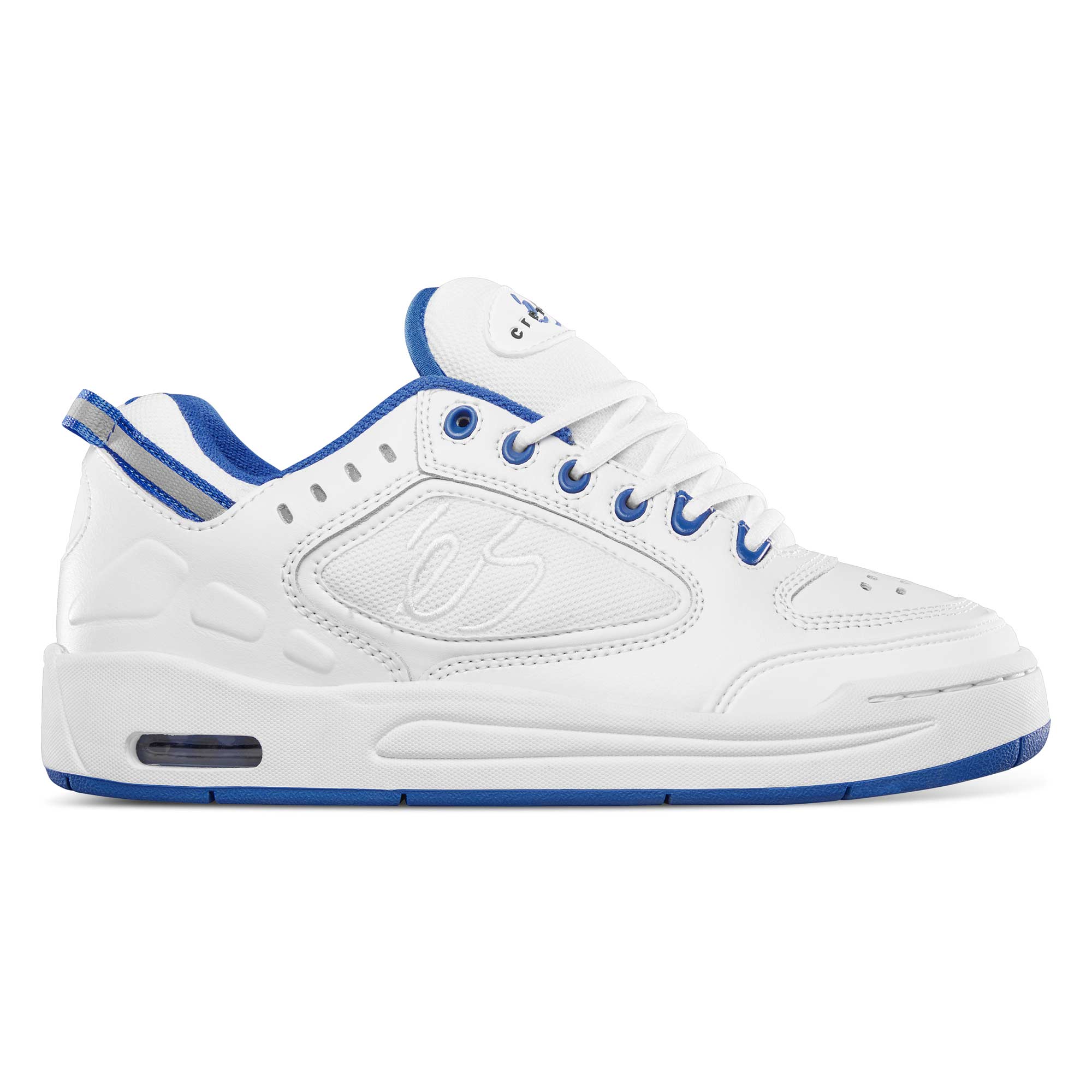 eS SKB Shoe CREAGER whi/blu, blue/white 9½
