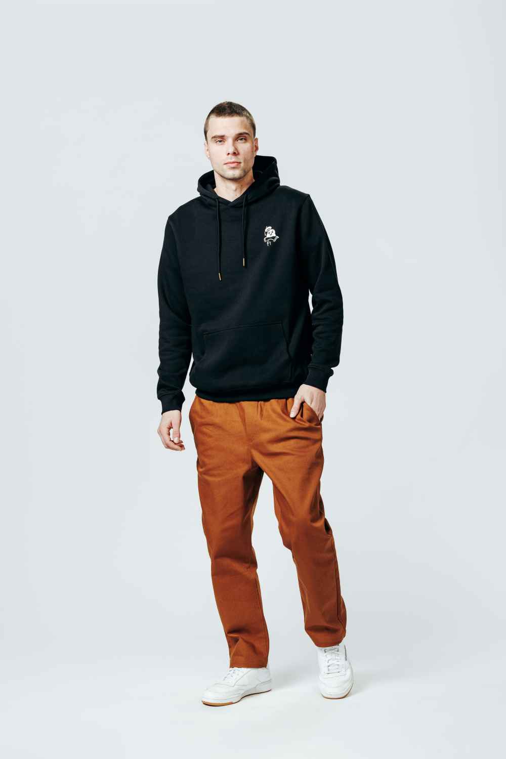 The Dudes I Aint Afraid Classic Premium Hoody - Black The Dudes I Aint Afraid Classic Premium Hoody - Black XXXL