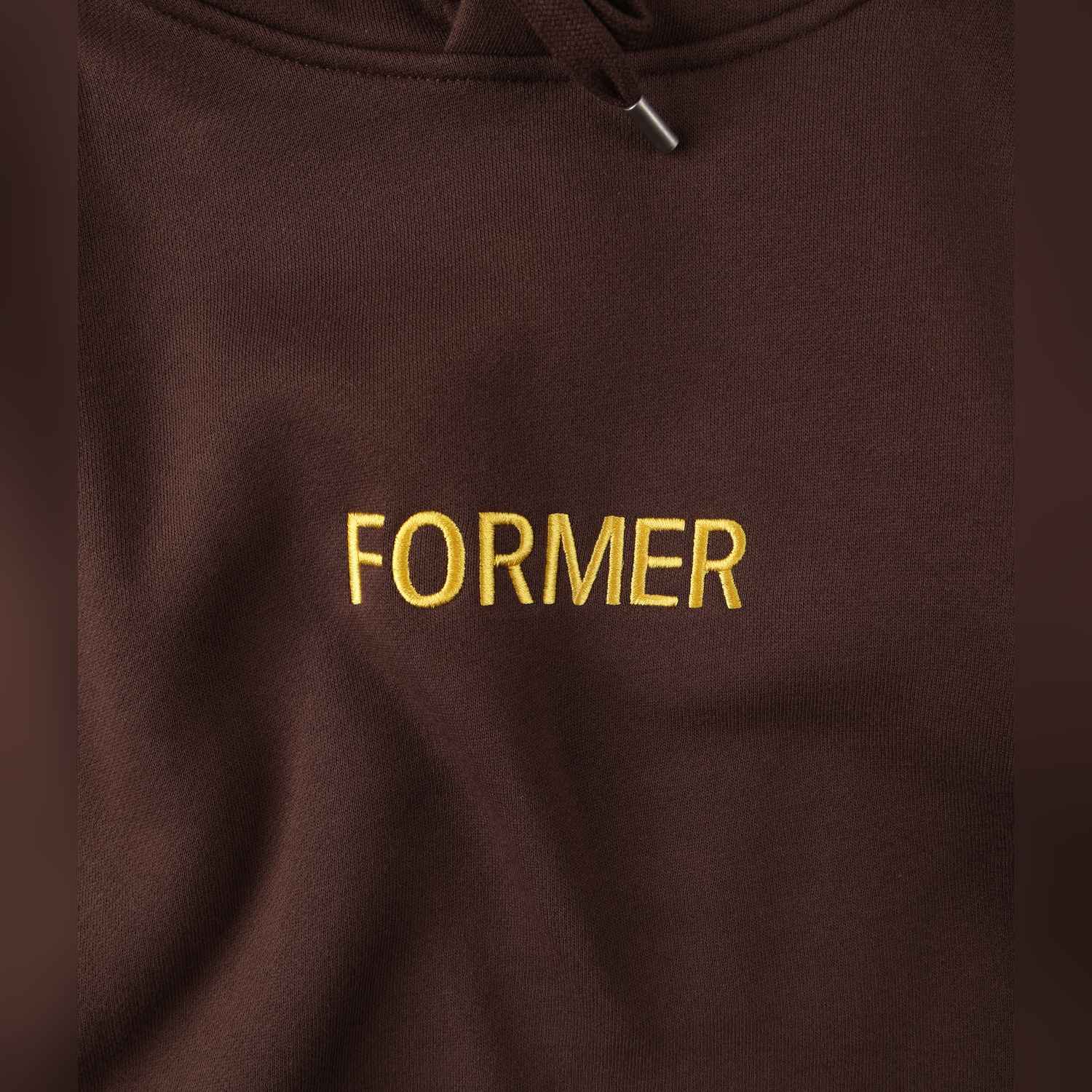 Former Legacy Emb Hoodie - brown XL
