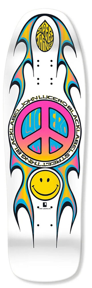 Deck Black-Label Lucero Street Thing 9,88 Full WHT | Skateshop24