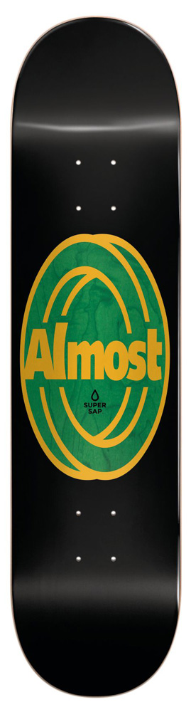 Almost Skateboard Deck Team Double Up SAP 8,25