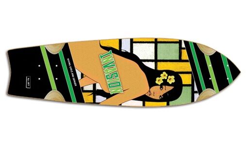 Invasion by Jet Starship GirlsAndDanger Cruiser Deck 29.5 x 8.5 Invasion by Jet Starship GirlsAndDanger Cruiser Deck 29.5 x 8.5