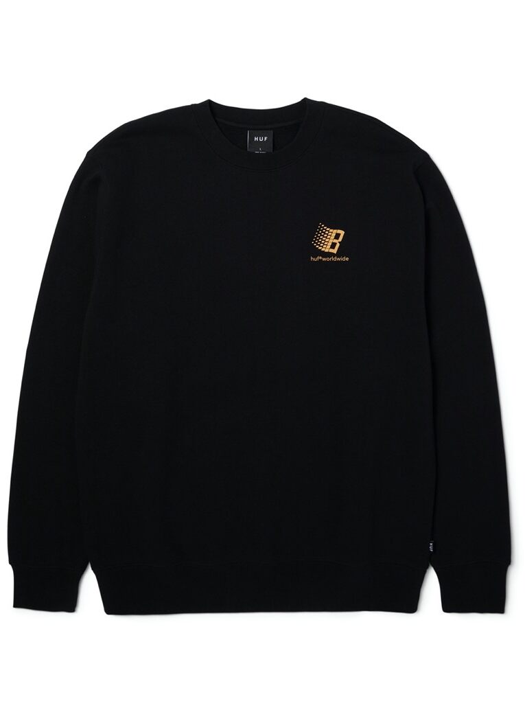 HUF X Bronze Pullover - black XXL