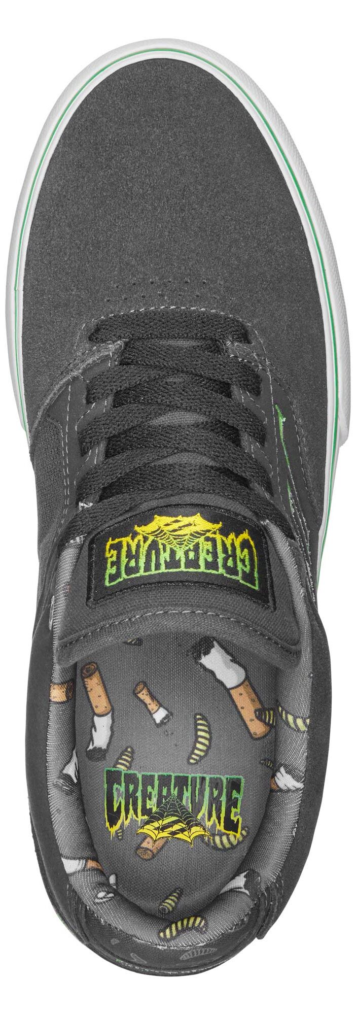 EMERICA Shoe THE LOW VULC X CREATURE cha charcoal EMERICA Shoe THE LOW VULC X CREATURE cha, charcoal 13