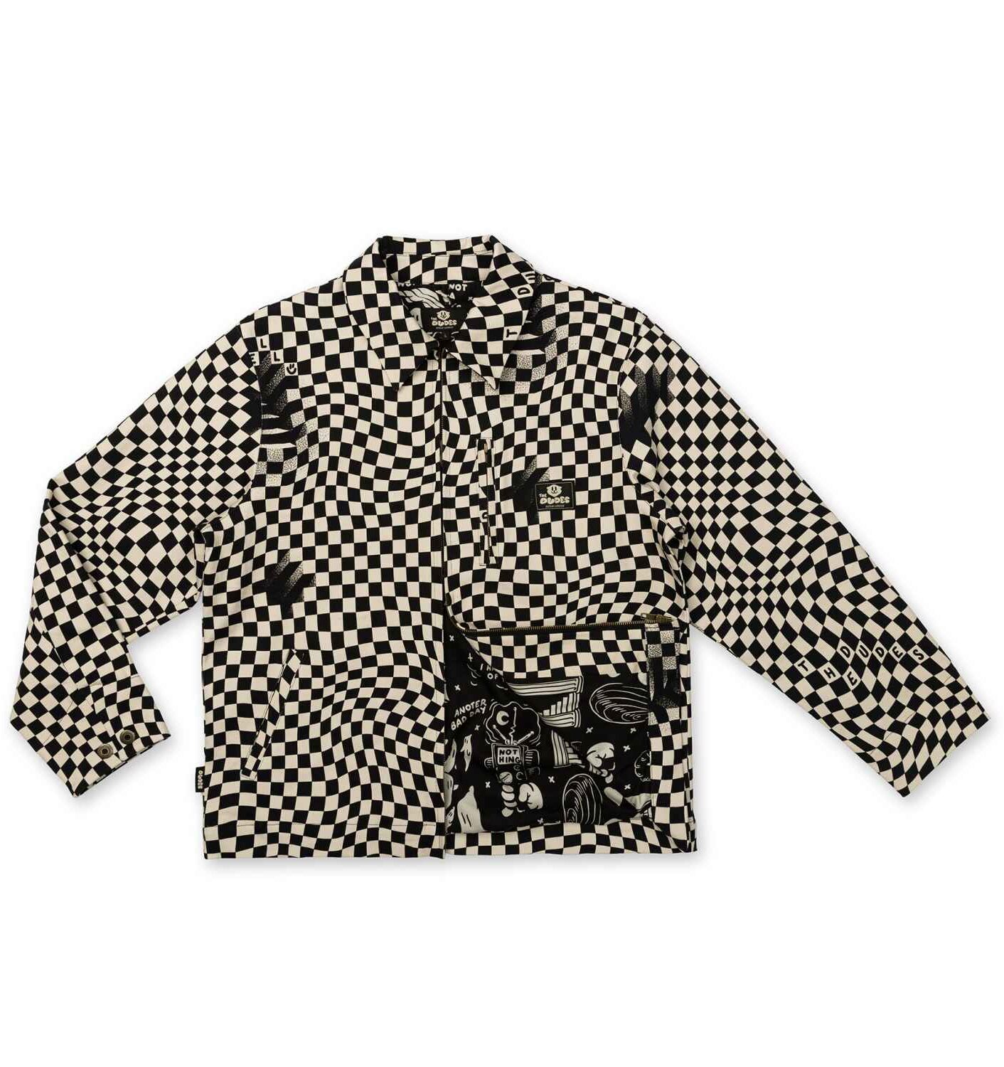 The Dudes Checkered Tom Premium Jacket - Multicolor The Dudes Checkered Tom Premium Jacket - Multicolor XXXL