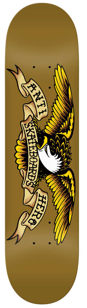 Anti Hero Skateboard Deck Team Classic Eagle (Tan) 8,06