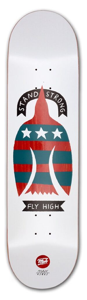 MOB Skateboards Stand Deck - 8.25 MOB Skateboards Stand Deck - 8.25