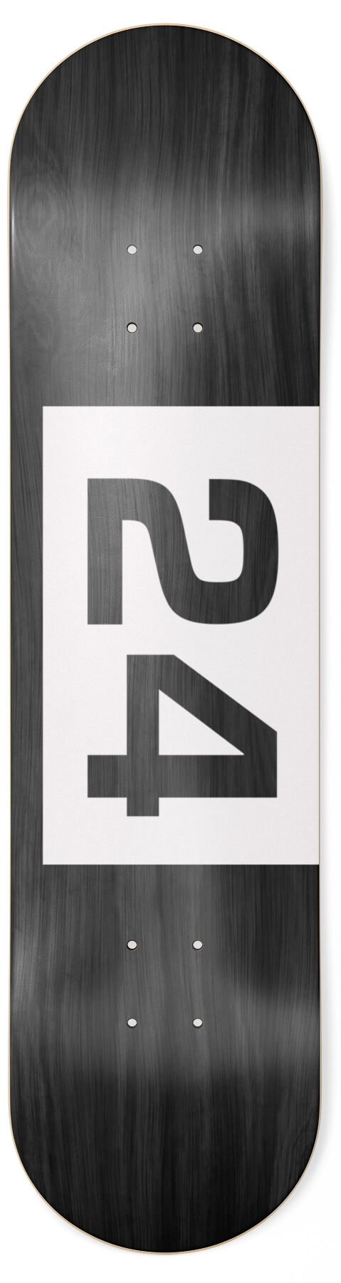 Skateshop24 - 24 white Skateboard Deck Skateshop24 - 24 white Skateboard Deck 8.75