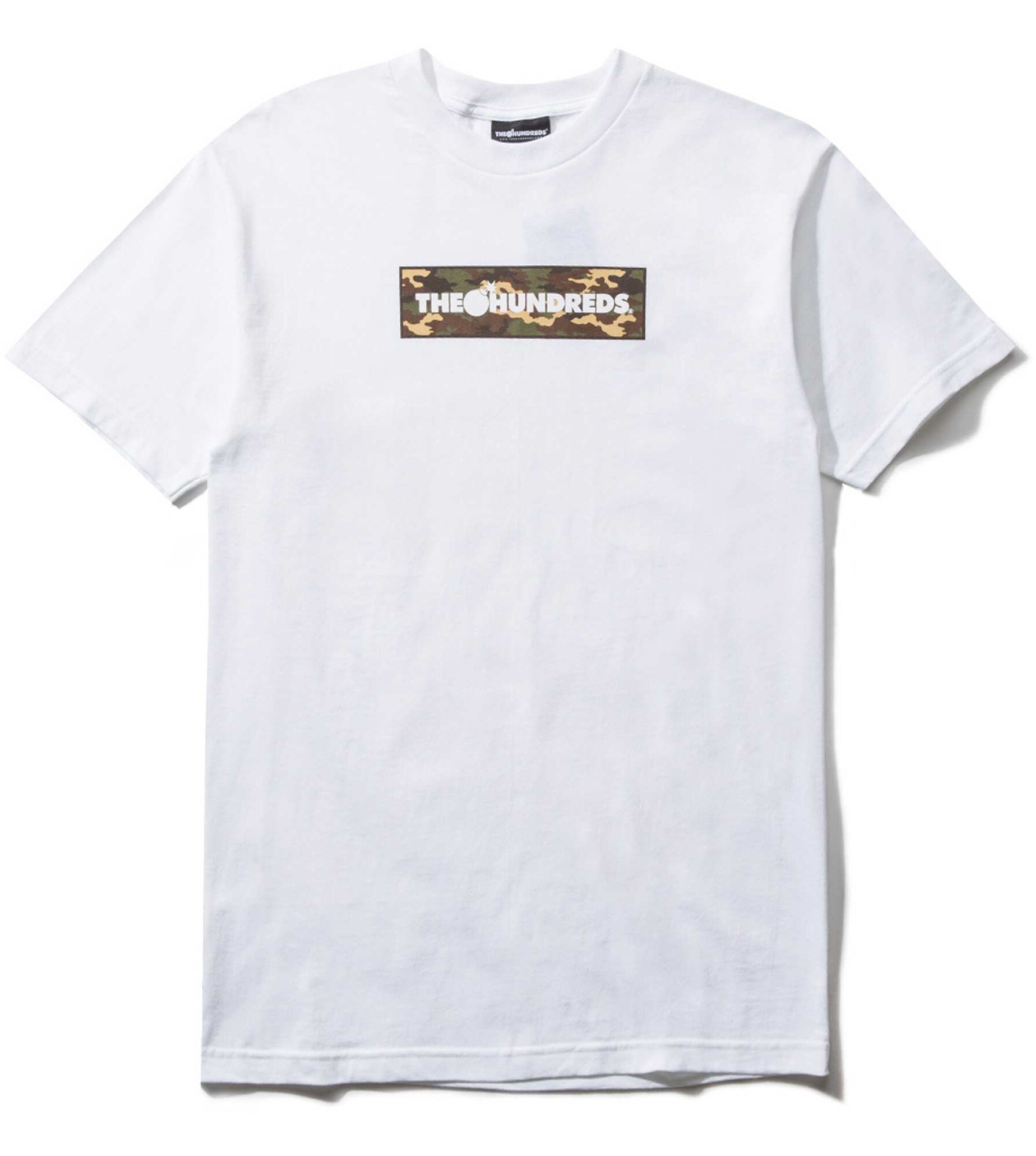 THE HUNDREDS T-Shirt CAMO BAR white THE HUNDREDS T-Shirt CAMO BAR, white M