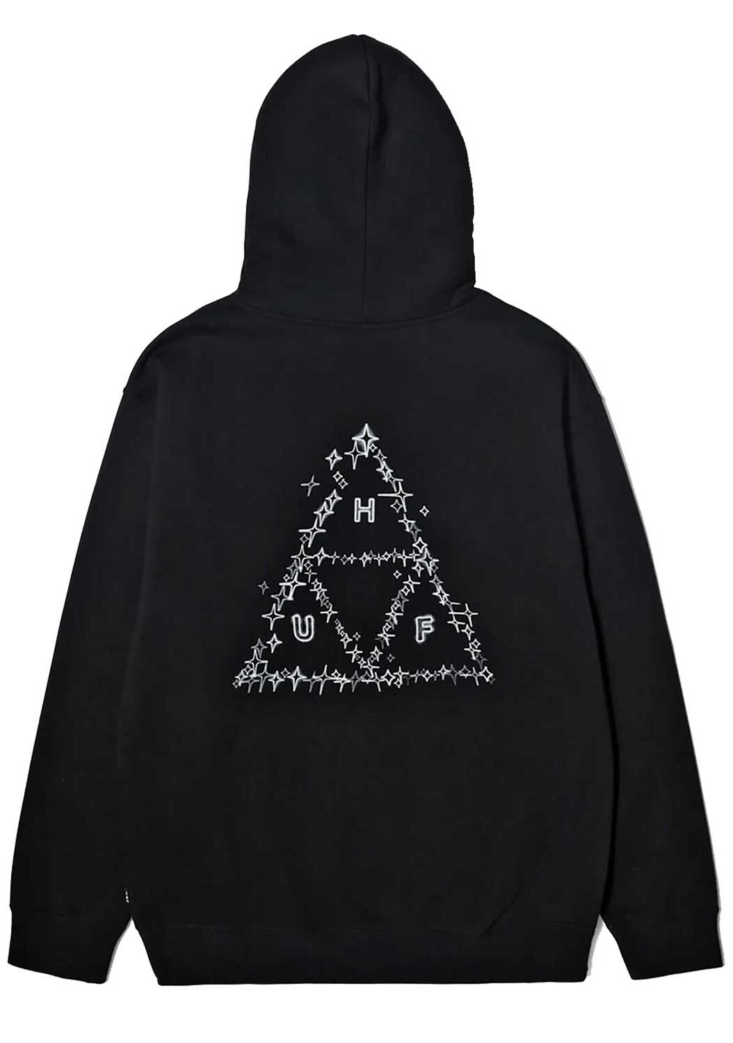 HUF Gleam Hoodie - black HUF Gleam Hoodie - black XXL