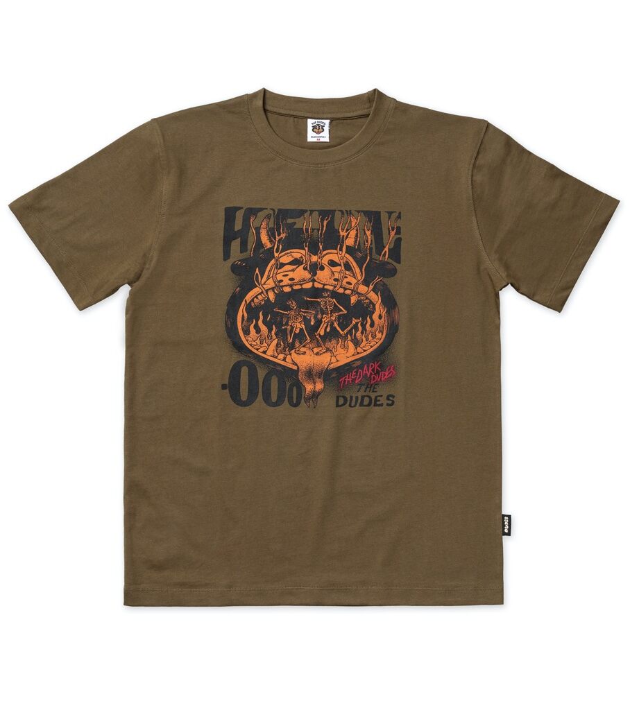 The Dudes Hellooo T-Shirt - british khaki The Dudes Hellooo T-Shirt - british khaki
