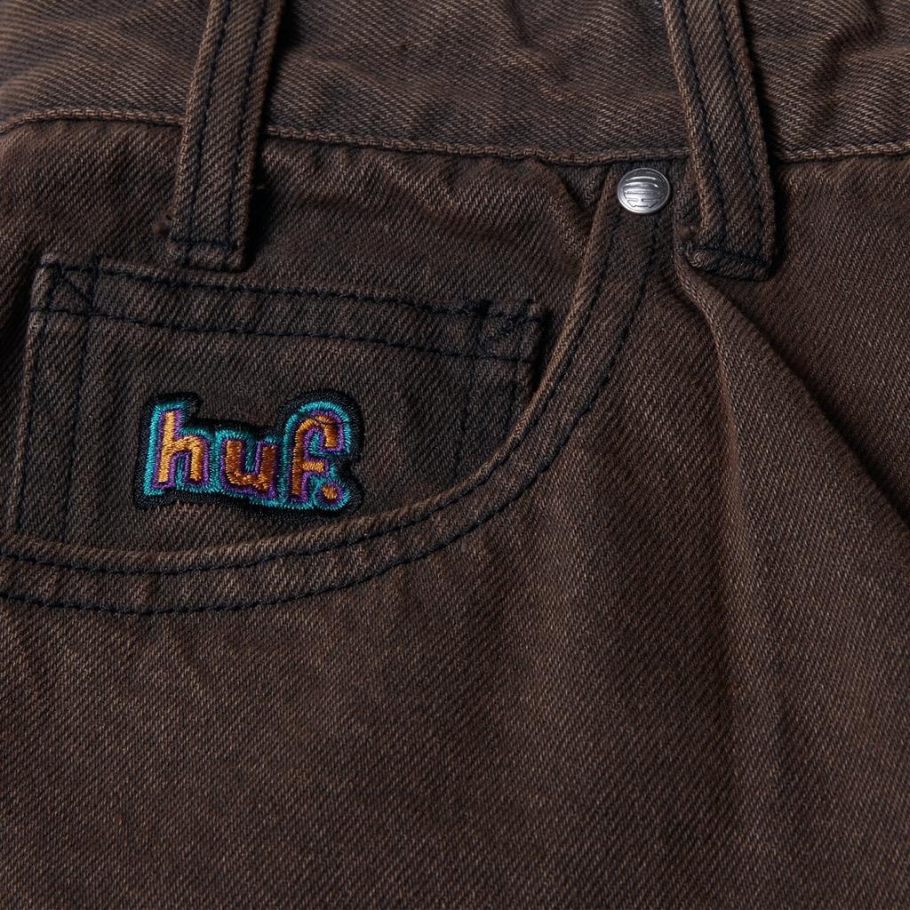 HUF Cromer Washed Pant - coffee 38