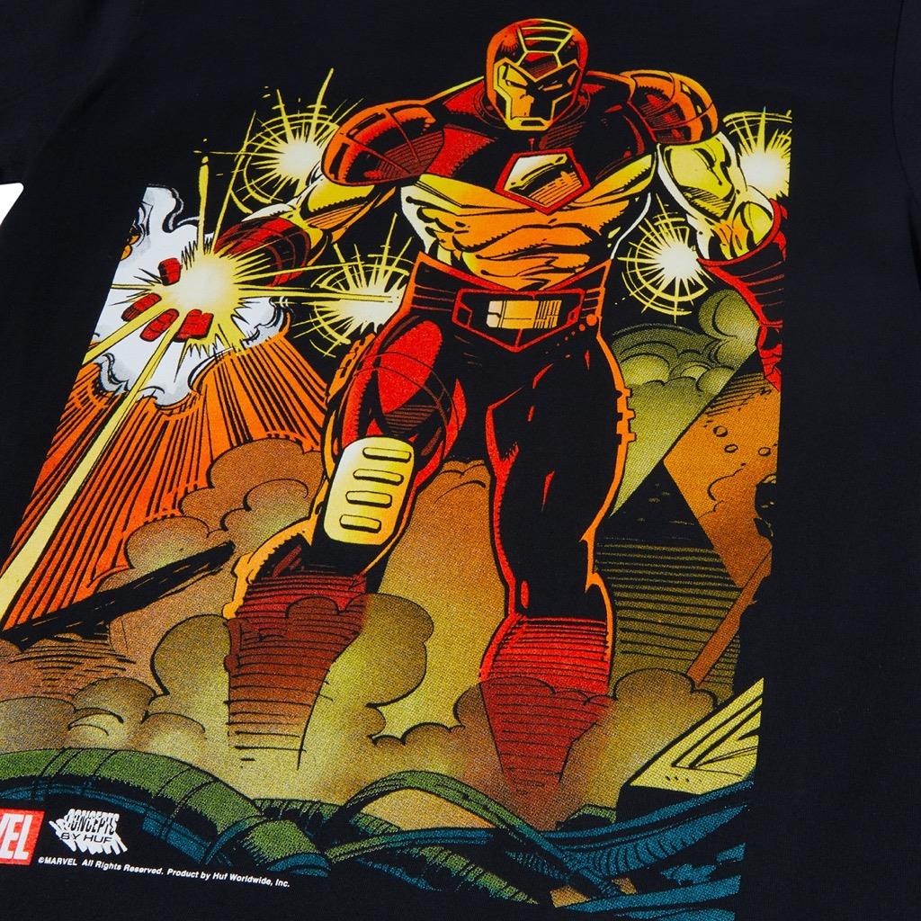 HUF I Am Iron Man T-Shirt - black XXL