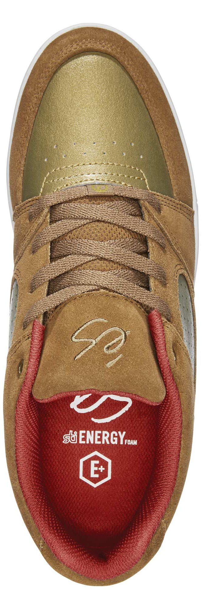 eS SKB Shoe ACCEL SLIM bro/bli/bli, brown/bling/bling 12