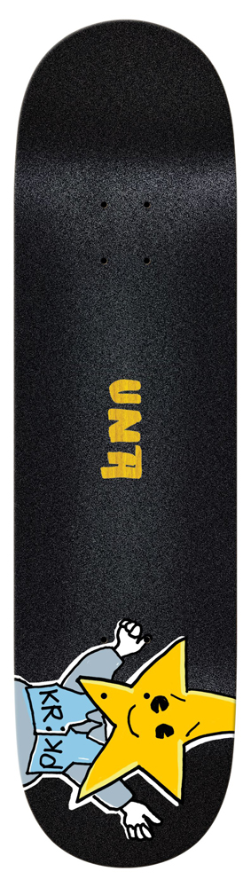 Krooked Skateboard Deck Una Star Vest 8,50