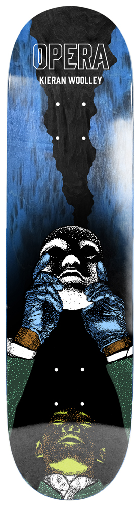 Opera Skateboard Deck Woolley Upward