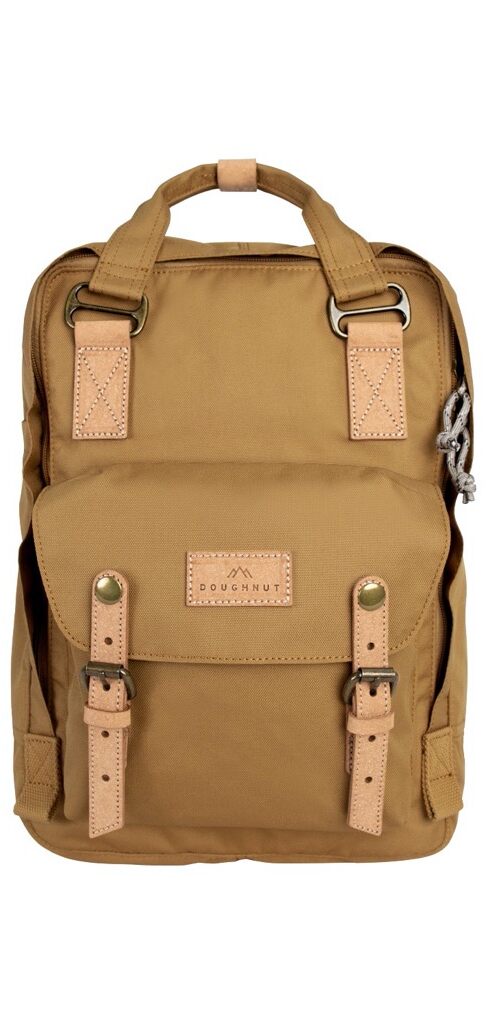 Doughnut Macaroon Reborn Backpack - camel