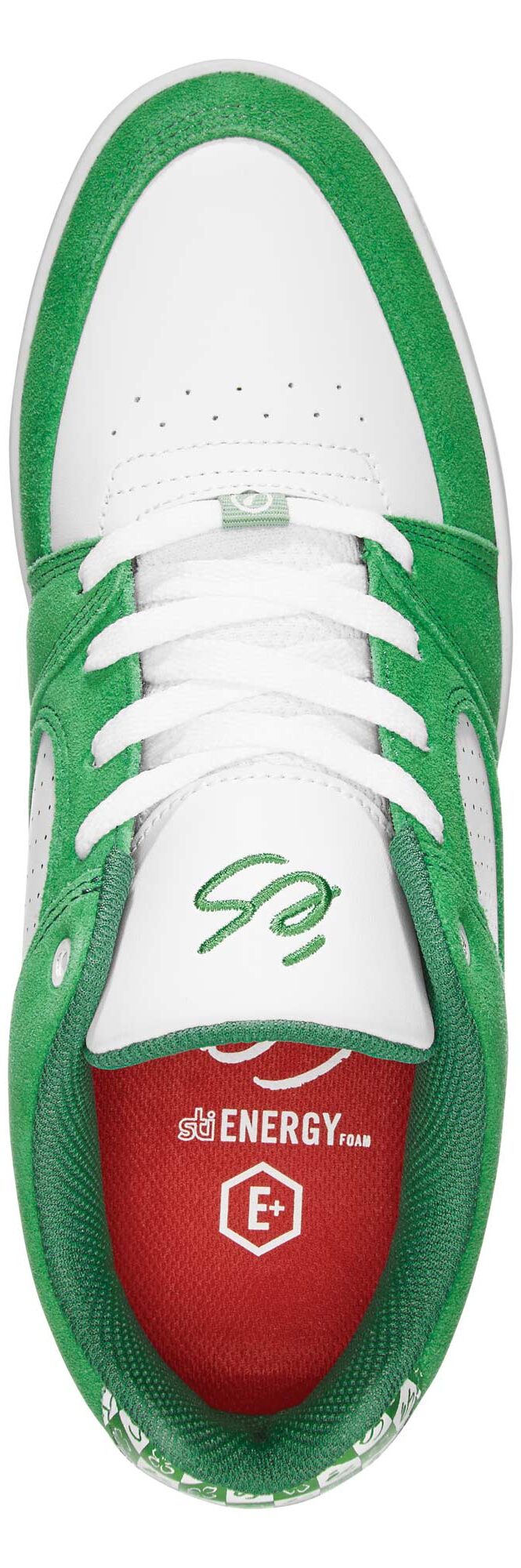 eS SKB Shoe ACCEL SLIM gre/whi green/white eS SKB Shoe ACCEL SLIM gre/whi, green/white 12