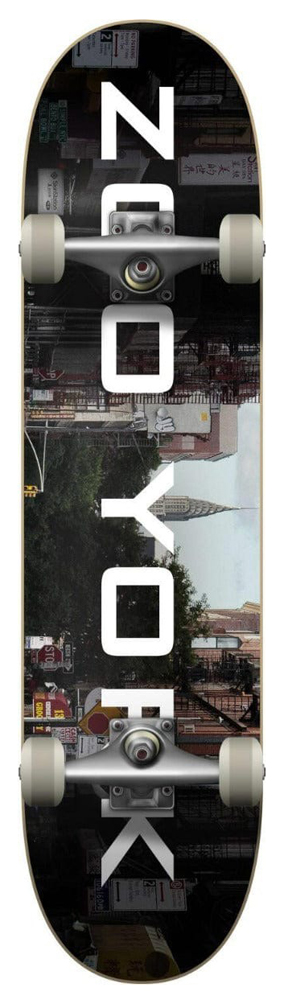 Zoo York Komplettboard OG 95 Logo Block Chrsyler 8,00 Zoo York Komplettboard OG 95 Logo Block Chrsyler 8,00