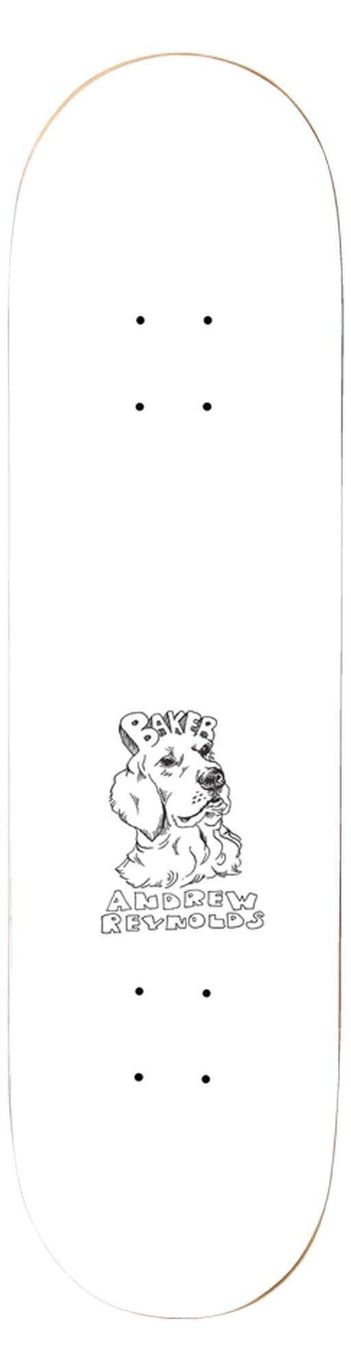 BAKER Deck FRENZ AR 8.5, yellow/purple 8.5