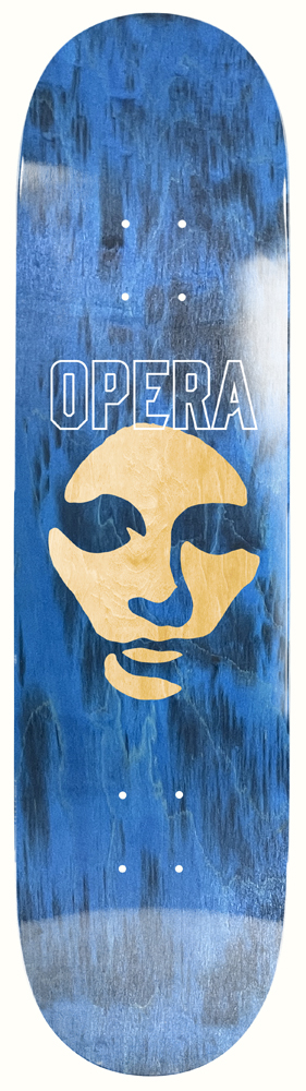 Opera Skateboard Deck Die Cut Mask 8.25 Opera Skateboard Deck Die Cut Mask 8.25