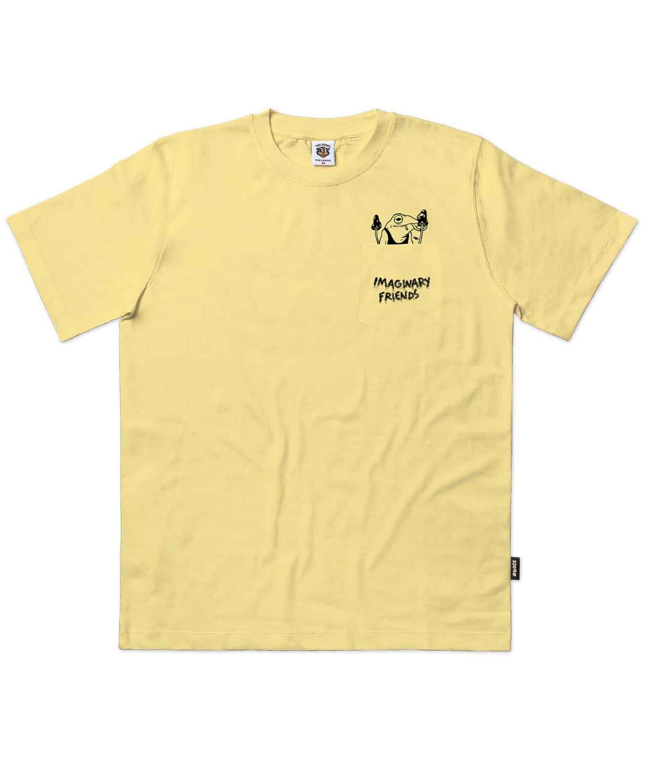 The Dudes Imaginary Friends Classic T-Shirt - custard The Dudes Imaginary Friends Classic T-Shirt - custard