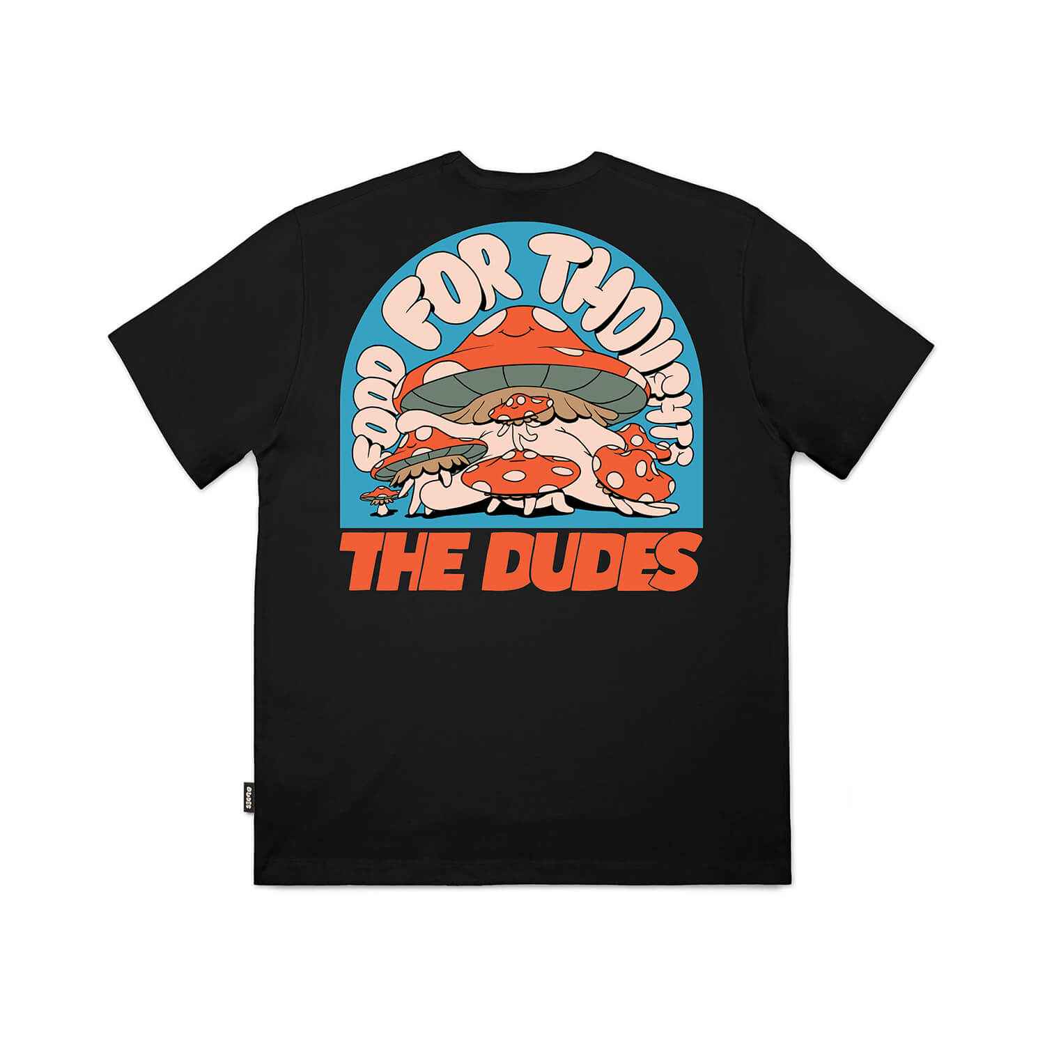 The Dudes Food For Thoughts T-Shirt - black