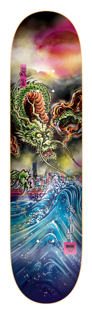 DGK Prosperity Boo Deck - 8.0 DGK Prosperity Boo Deck - 8.0