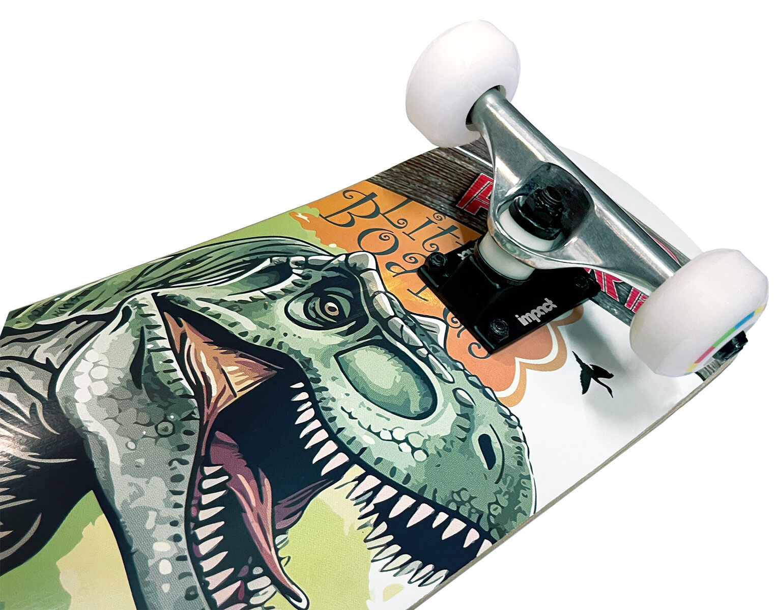 Little Boards "Dino Park" Kids-Skateboard 6.5 Little Boards "Dino Park" Kids-Skateboard 7.0