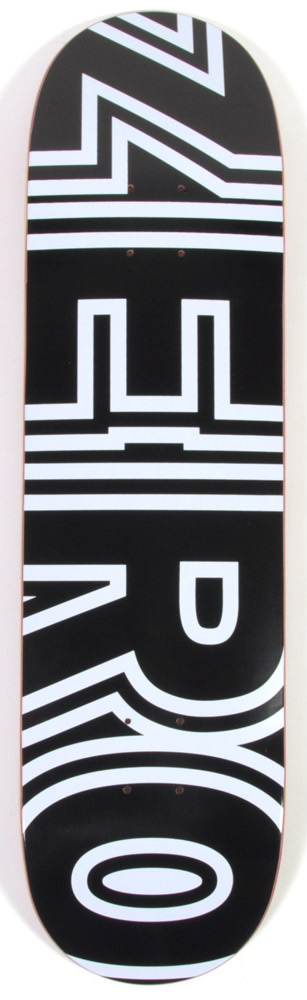 Zero Skateboard Deck Team Bold Black 8,50 R7 Zero Skateboard Deck Team Bold Black 8,50 R7