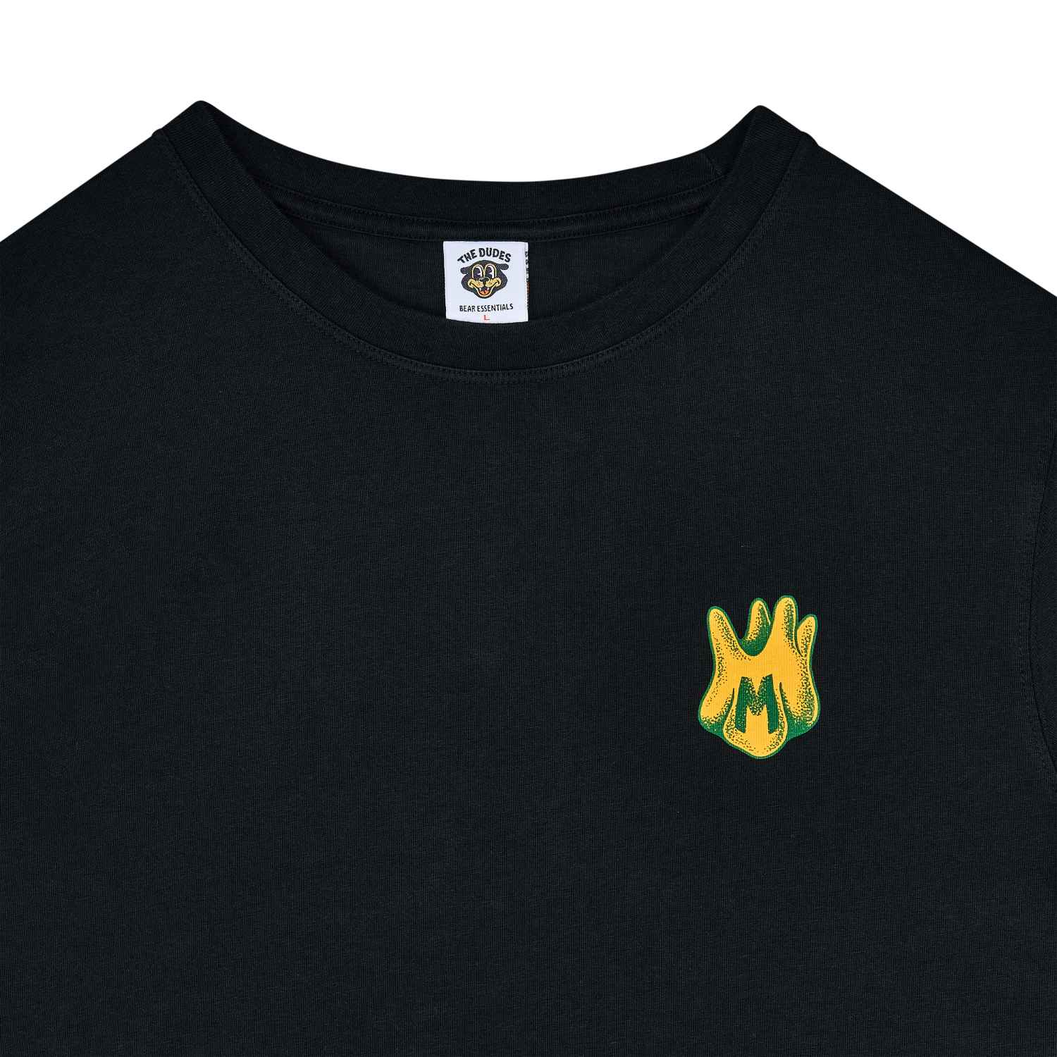 10066202-2 The Dudes Marea Dentadura T-Shirt - black XXXL