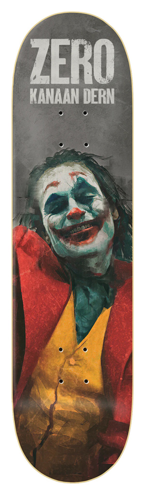 Zero Skateboard Deck Kanaan Joker 8,25