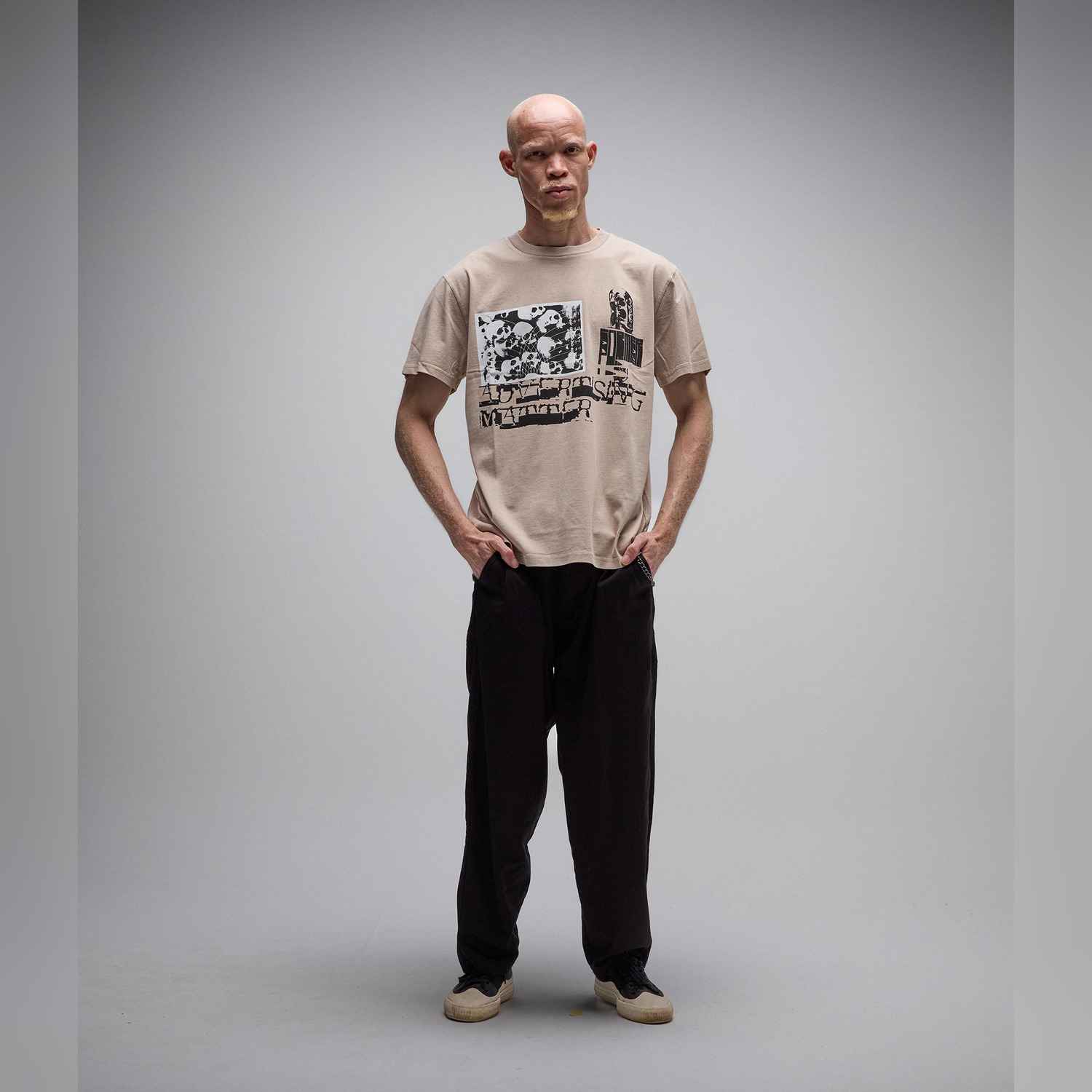 fte-25503-wshsnd-5 Former A Matter T-Shirt - washed sand XXL