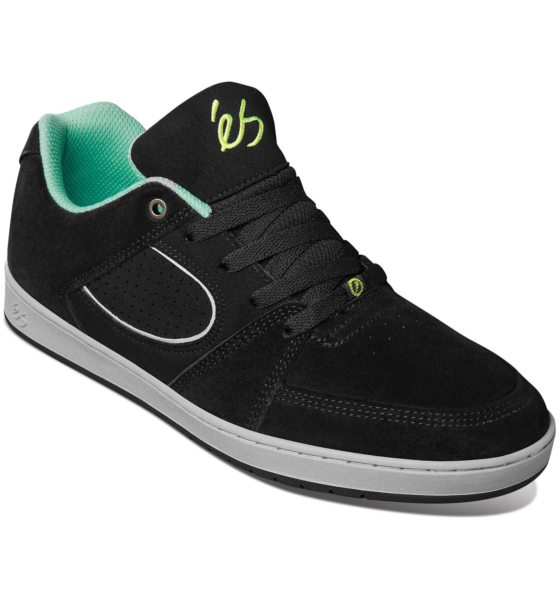 eS SKB Shoe ACCEL SLIM bla/gry/sil, black/grey/silver 12