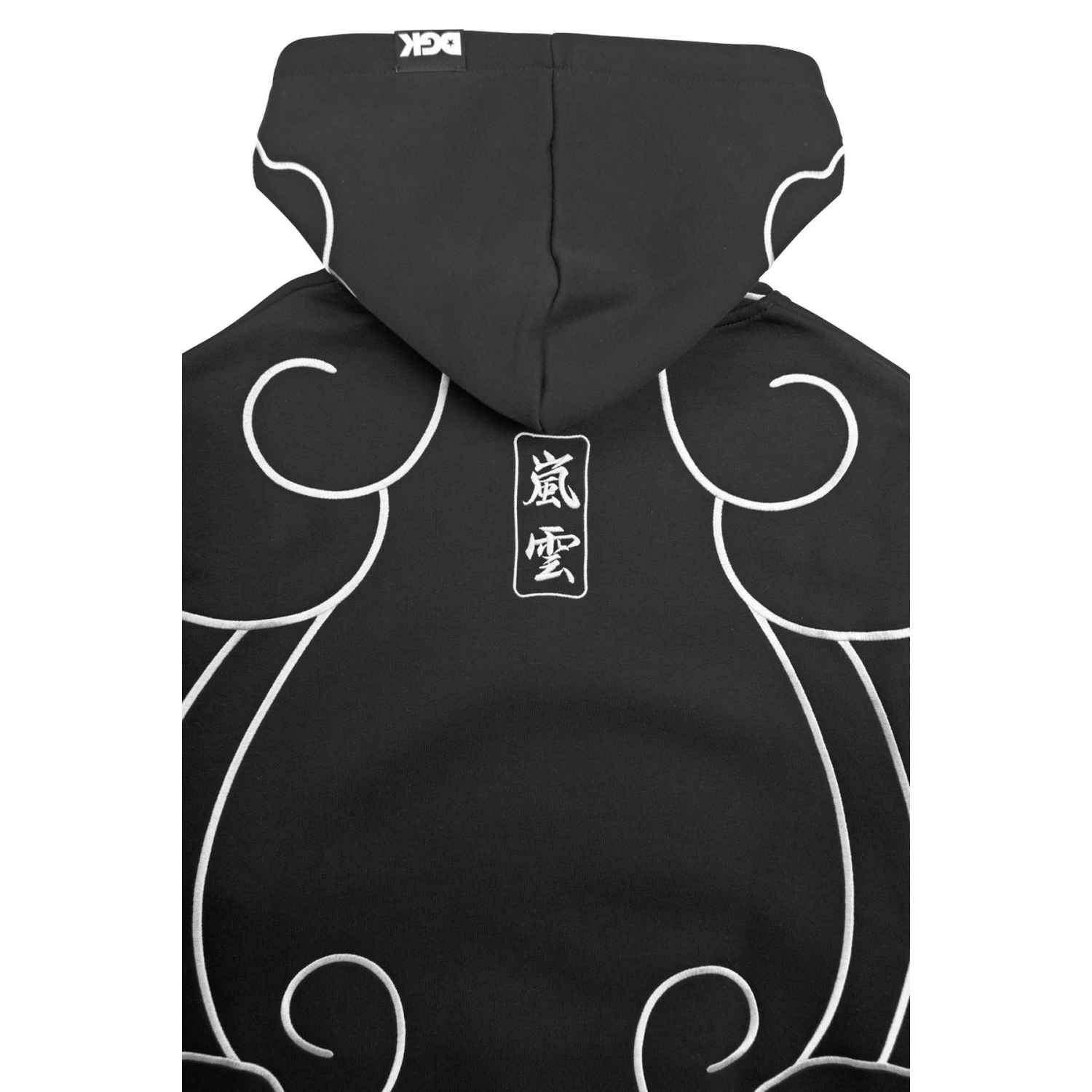 cfp-1118-3 DGK Arashi Hoodie - black XXL