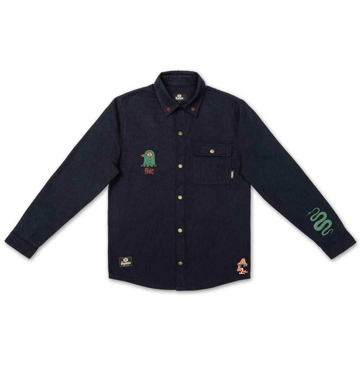 The Dudes European Fantasy Overshirt Chuck Premium - black The Dudes European Fantasy Overshirt Chuck Premium - black XXXL