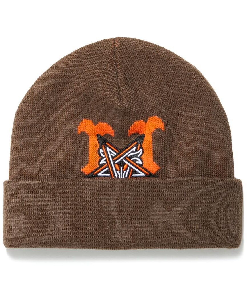 HUF X Thrasher Field Crew Beanie - chocolate