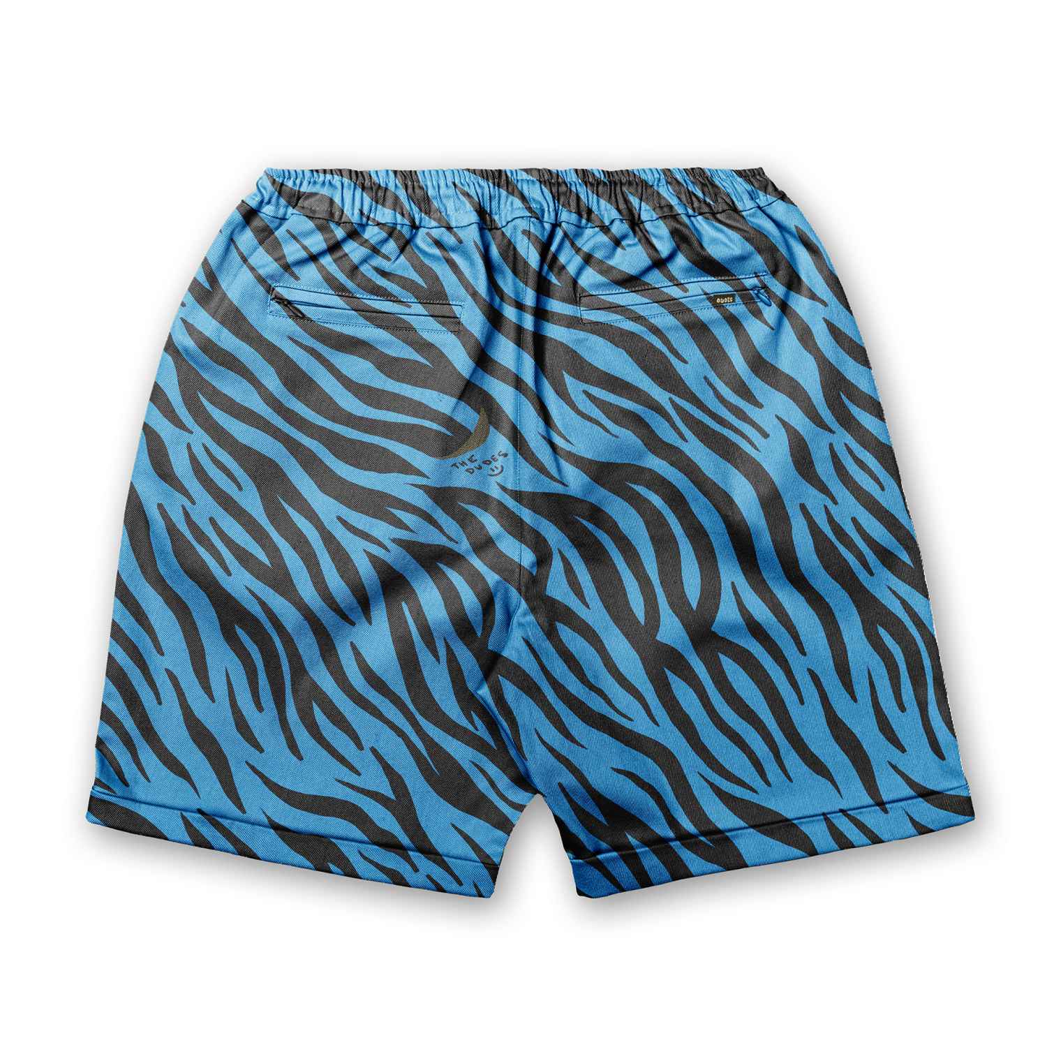 10042962-2 The Dudes TIGRRRR blue EZ Premium Shorts - Multicolor XXXL