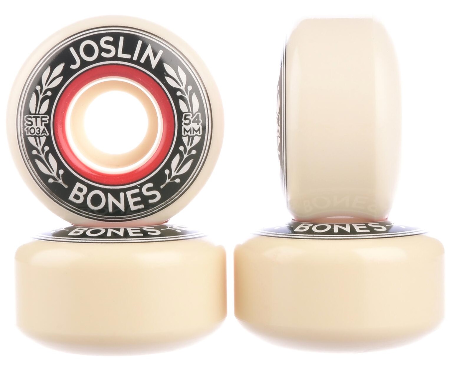 Bones Wheels Skateboard Rollen STF Joslin Emblem 103A V1 54mm