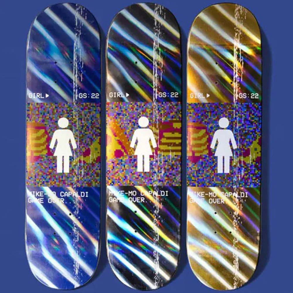 Girl Skateboard Deck Capaldi Game Over Blindbag 8,25