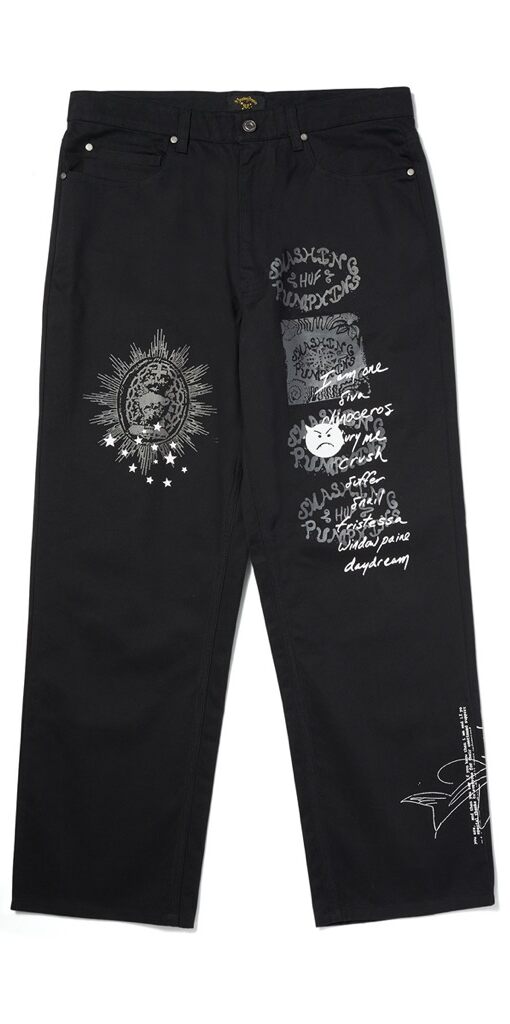 HUF Muzzle 5 Pocket Hose - black S HUF Muzzle 5 Pocket Hose - black XXXL