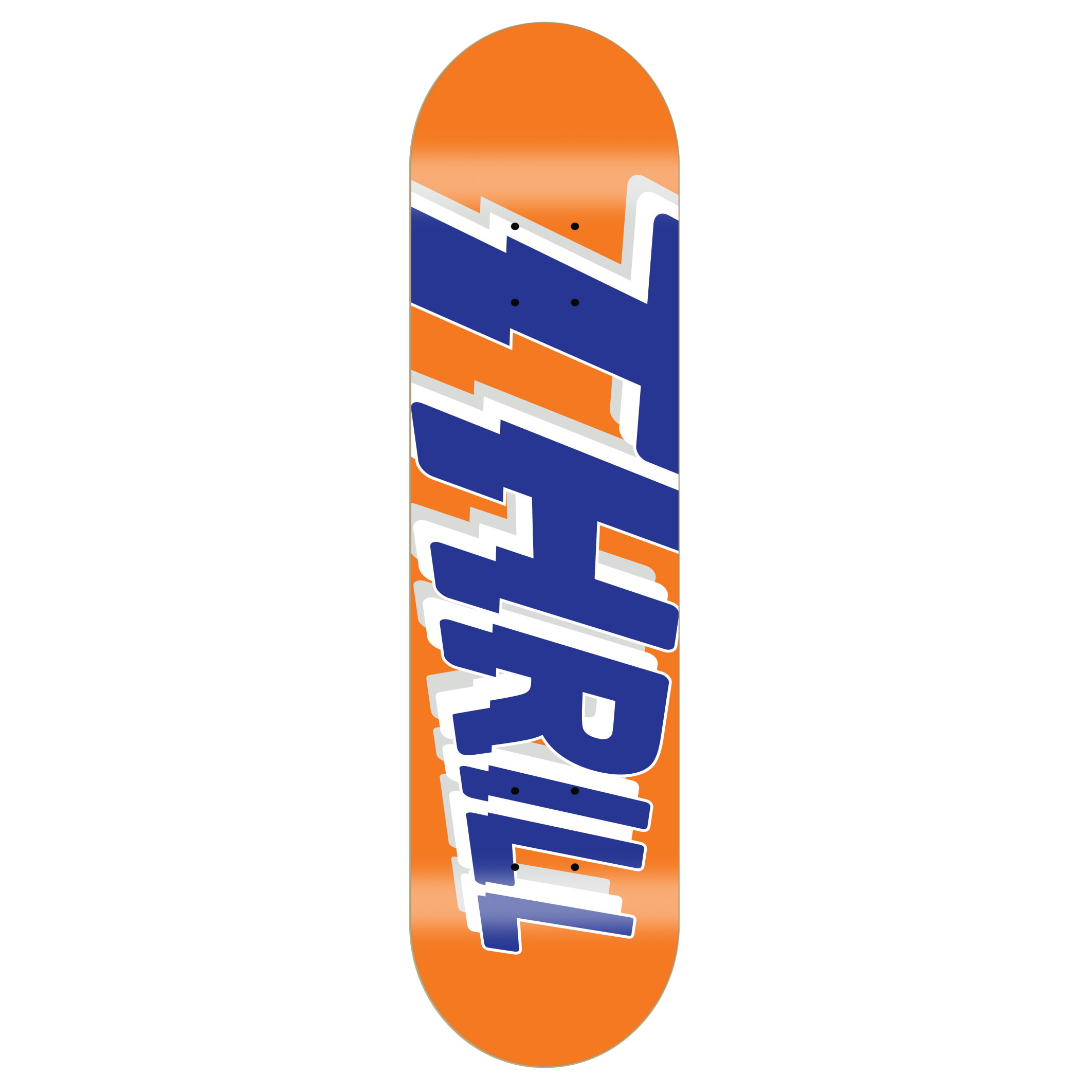 Thrill Skateboard Deck Logo Orange Thrill Skateboard Deck Logo Orange