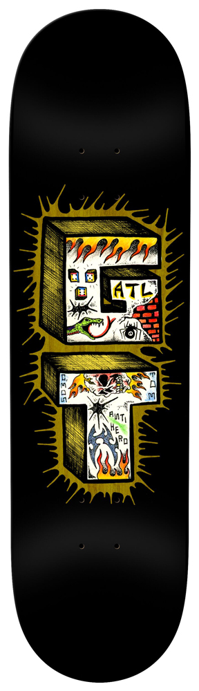 Deck Anti Hero Taylor Stacked 8,38 Deck Anti Hero Taylor Stacked 8,38